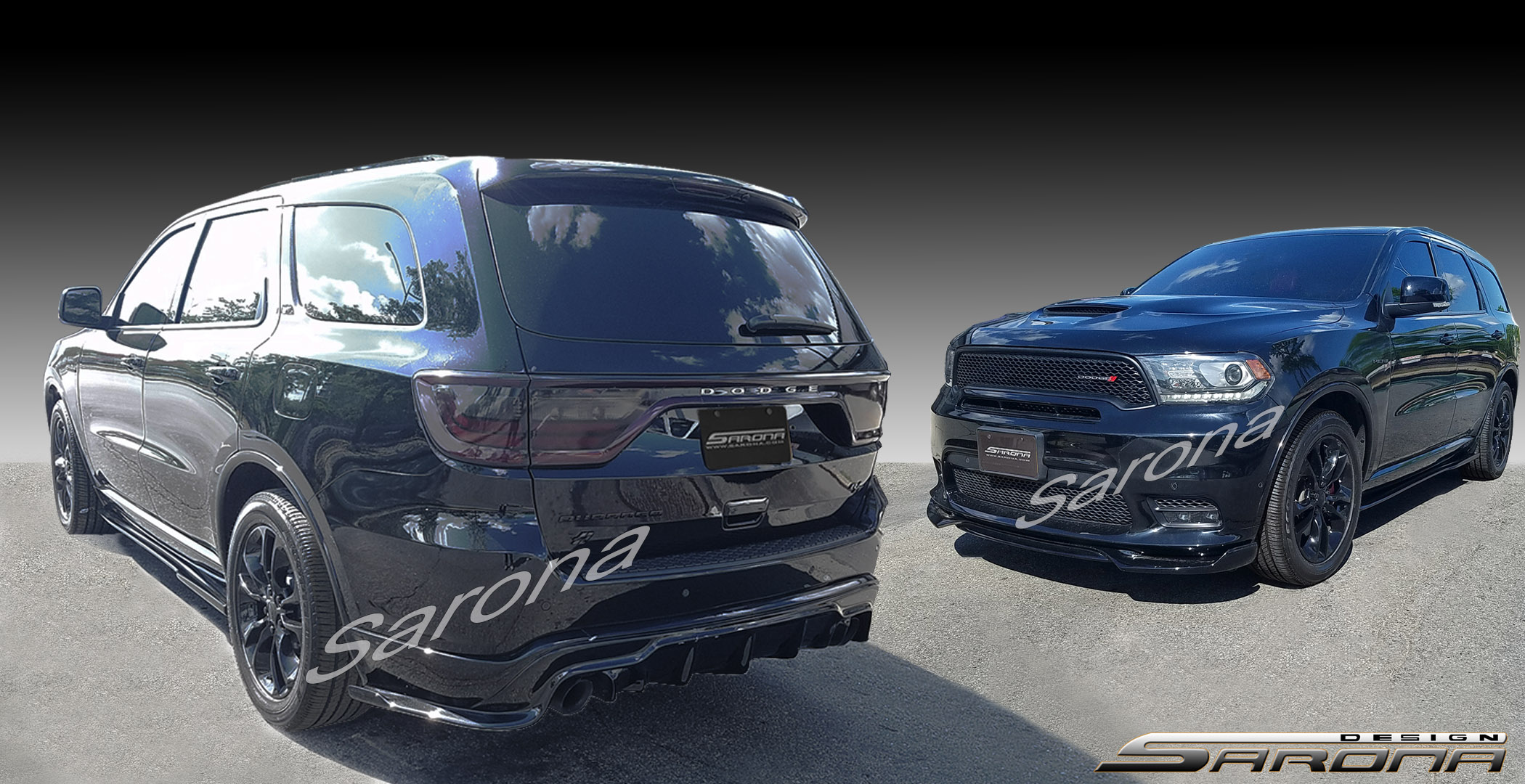 Custom Dodge Durango  SUV/SAV/Crossover Body Kit (2017 - 2020) - $1970.00 (Part #DG-030-KT)